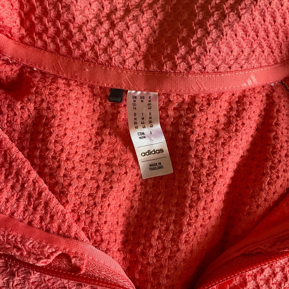 Adidas Ultimate365 Textured Full Zip Golf Jacket Mens Medium US Open Pinehurst - Picture 7 of 8